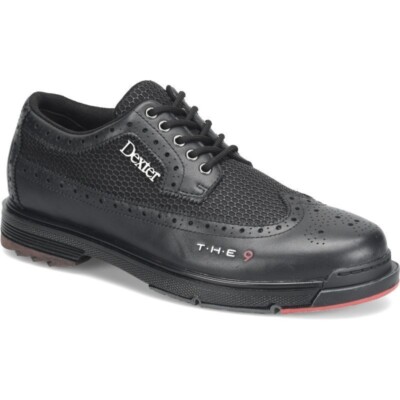 Dexter THE 9 WT Black Mens Wide Width Bowling Shoes