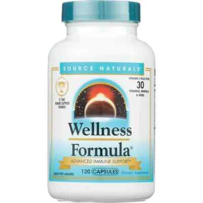 Source Naturals Wellness Formula Advanced Daily Immune Support 120 Caps