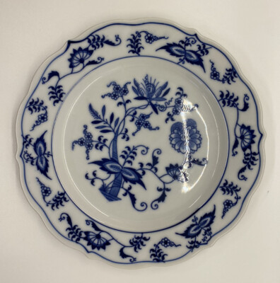 Blue Danube Blue Onion - Bread And Butter Plate - Design Patent No. 99183