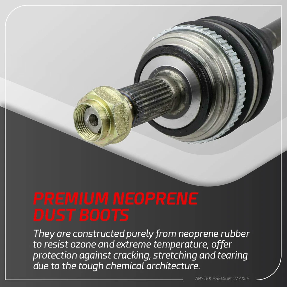 Eje delantero derecho CV para 1992-1998 1999 2000 Acura EL Honda Civic Non-Si Foto 3 de 4