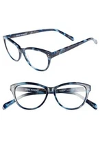 Women's Corinne McCormack 'Marley' 50mm Reading Glasses - Blue +1.0