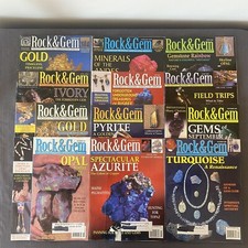 Rock And Gem Magazine Lot  Volume 33 2003 12 Magazines
