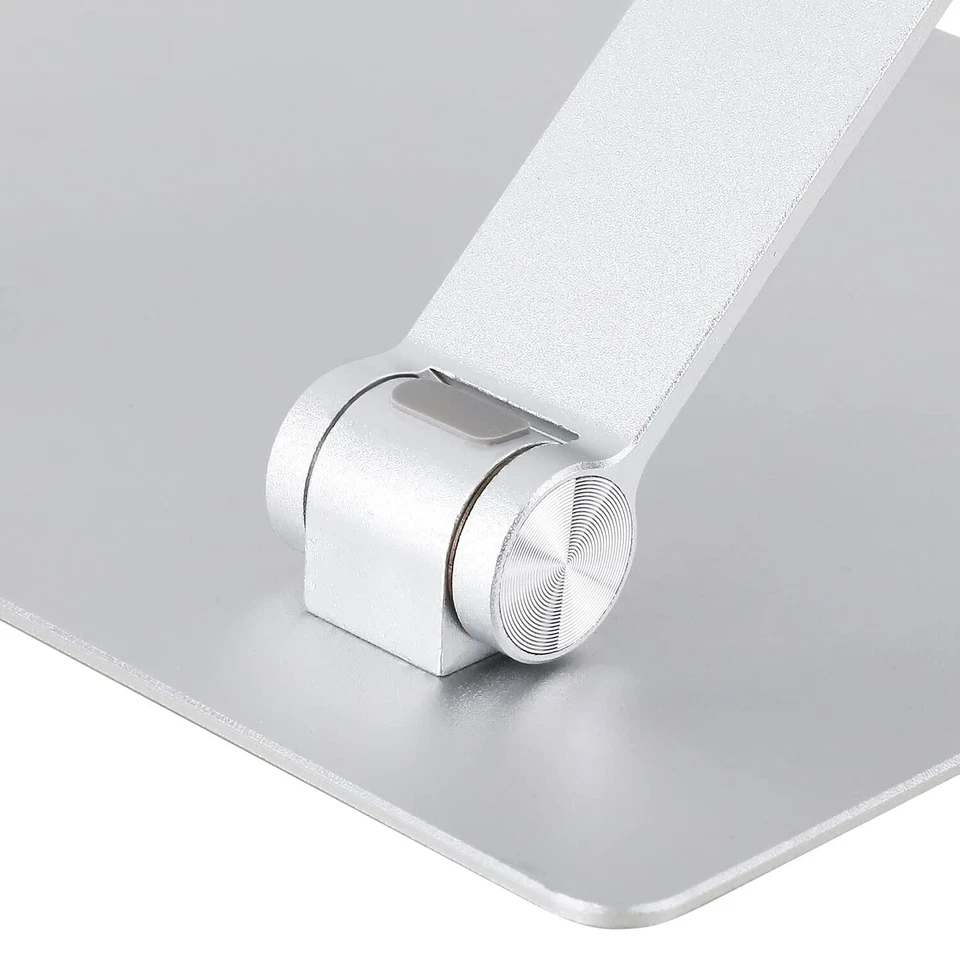 Soporte Ergonómico Plegable para Portátil, Elevador Ajustable para Portátiles hasta 17.3", Plateado Foto 4 de 4