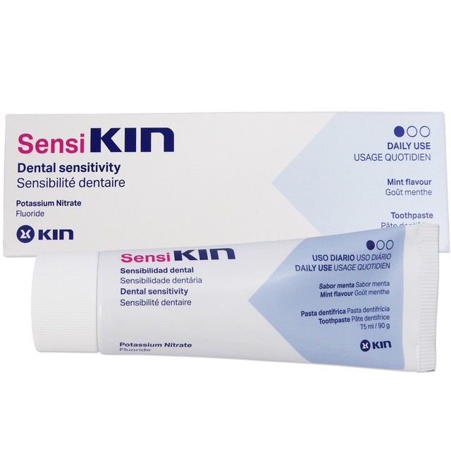 Sensi KIN Toothpaste 75ml Sensitive Teeth Relief Potassium Nitrate