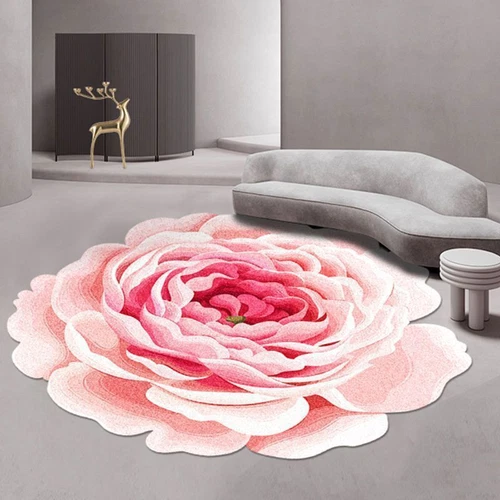 Modern Area Rug Round Carpet Bedroom Door Floor Anti-slip Entry Door Mat - Bild 30 von 38