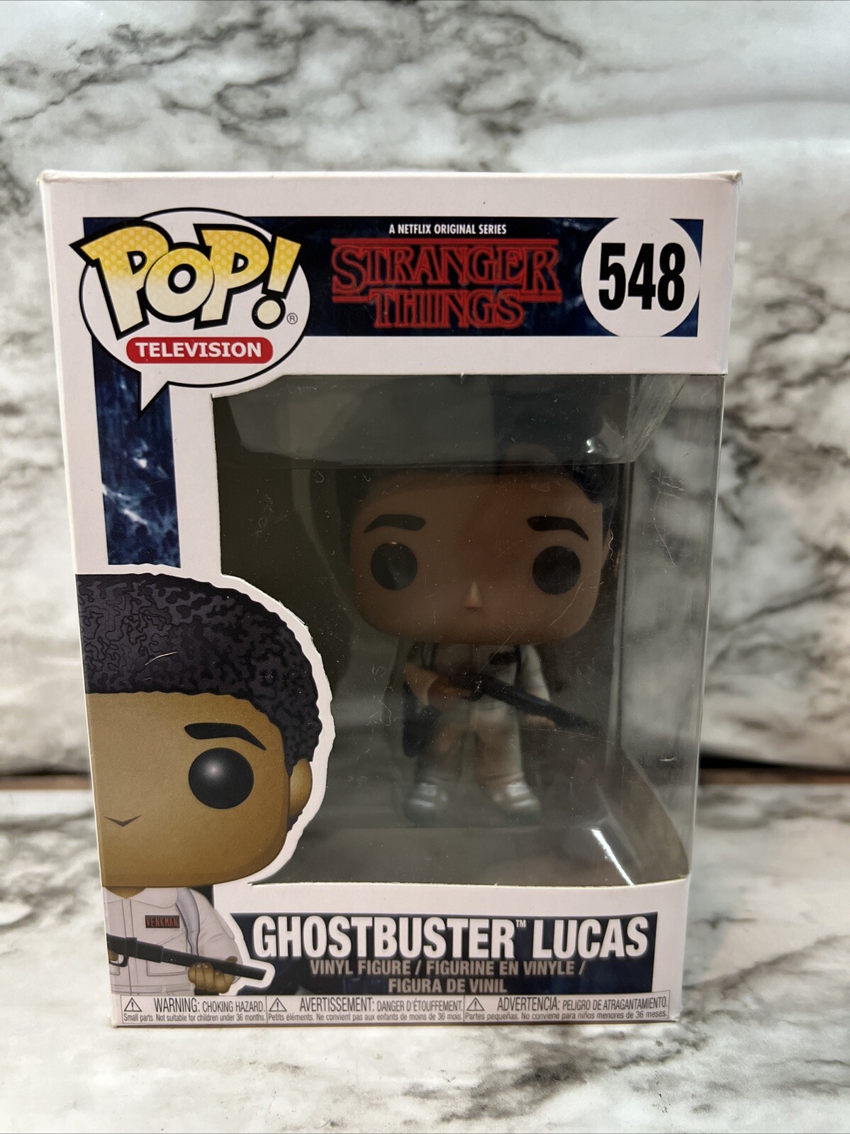 Funko Pop! Television Stranger Things Ghostbuster Lucas #548