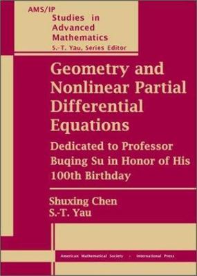 Geometry and Nonlinear Partial Differential Equations: Dedicated to Professor Bu