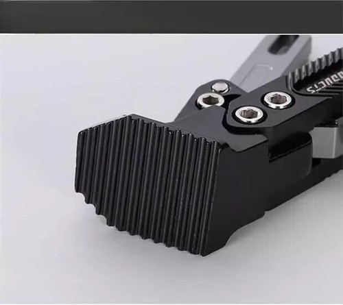 Motorcycle CNC Aluminum Alloy Kickstand Foot Side Support Adjustable READ - Picture 7 of 17