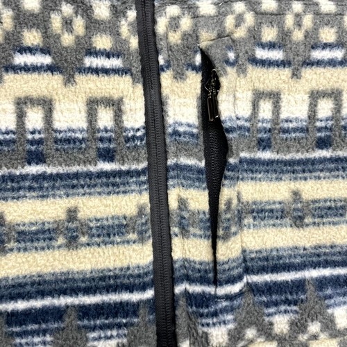 Billabong Boundary Fleece Jacket Men Large Multicolor Aztec Mock Neck Half Zip - Picture 4 of 11