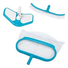 Kit di pulizia Intex 29057 per piscina piscine retino spazzola aspiratrice Rotex