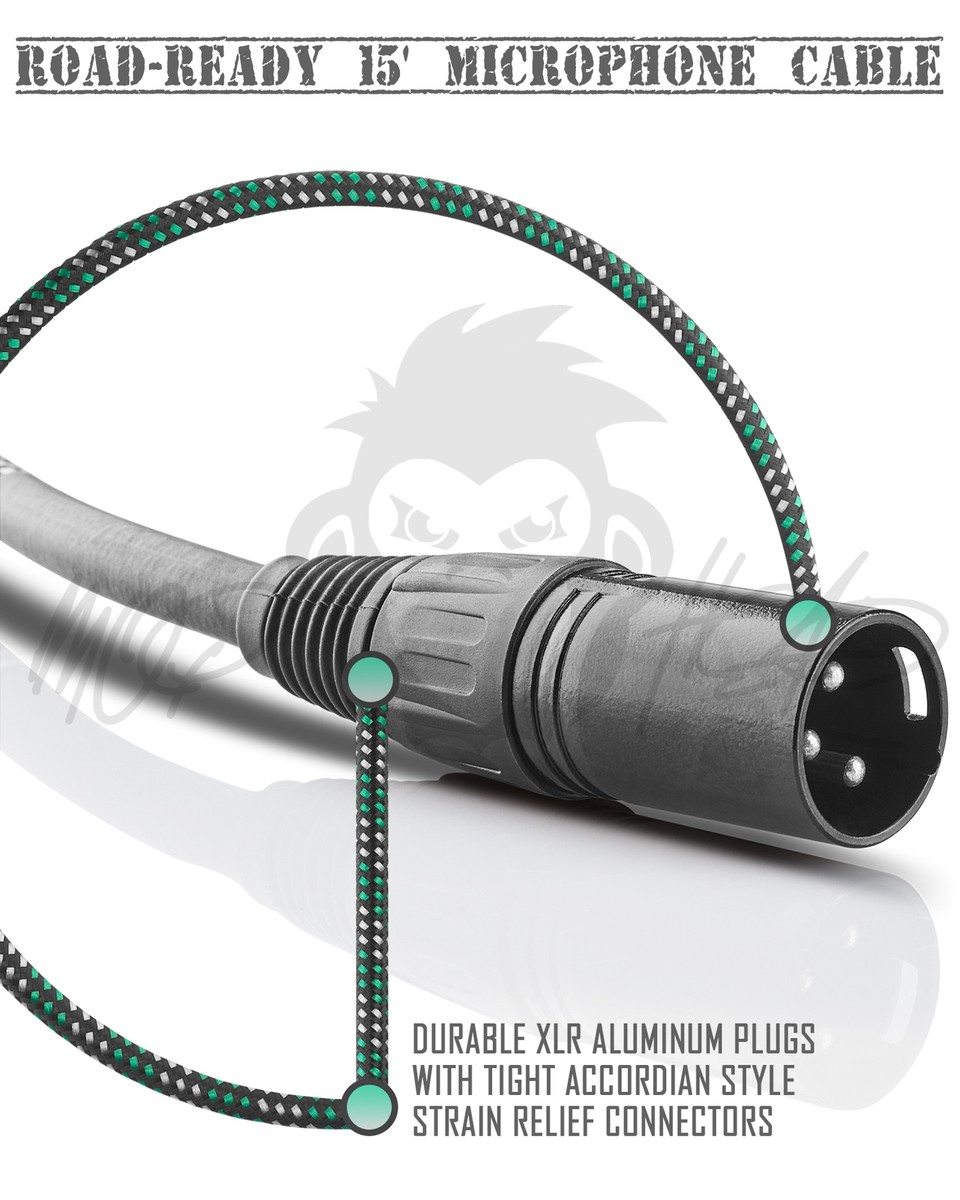 Audibax Silver Cavo XLR Maschio A XLR Femmina - Lunghezza 30 Metri - Foto 8