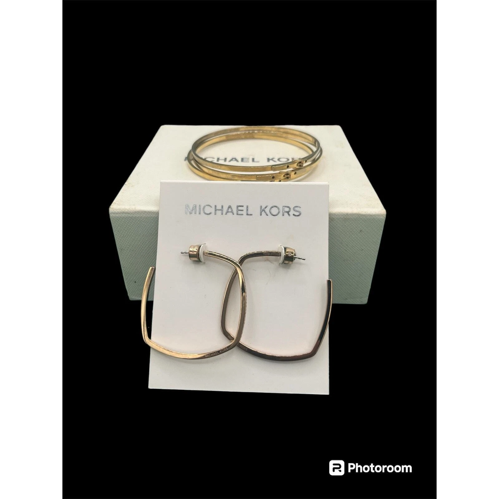 Orecchino e Bracciale Michael Kors Tono Argento