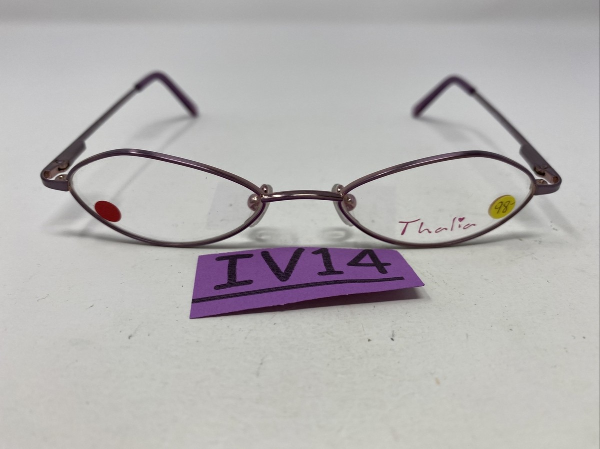 Thalia Eyeglasses Frame ZIA LL 44-16-120 Pink Full Rim Metal