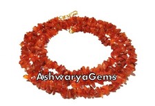 Carnelian Uncut Chip Smooth Nugget Natural Gemstone Beads 4-6 mm 18"inch