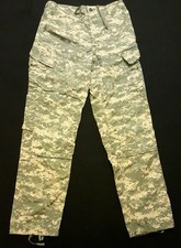 ARMY ACU DIGITAL COMBAT UNIFORM TROUSERS UCP CARGO PANTS 50/50 COTTON RIP-STOP