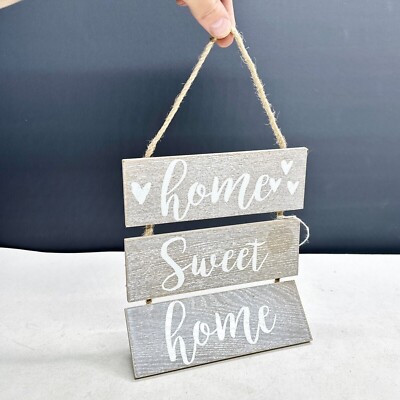 Home Sweet Home Wandrelief aus Holz - Dekoschild : Q1
