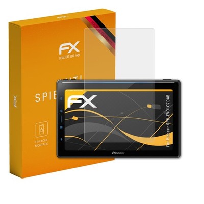 atFoliX 3x Displayfolie für Pioneer SPH-EVO107DAB Schutzfolie matt&stoßfest