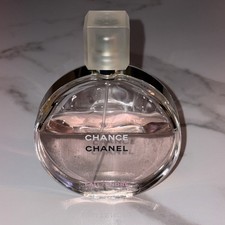 CHANEL CHANCE EAU TENDRE EAU DE TOILETTE SPRAY FOR WOMEN - 3.4 OZ USED