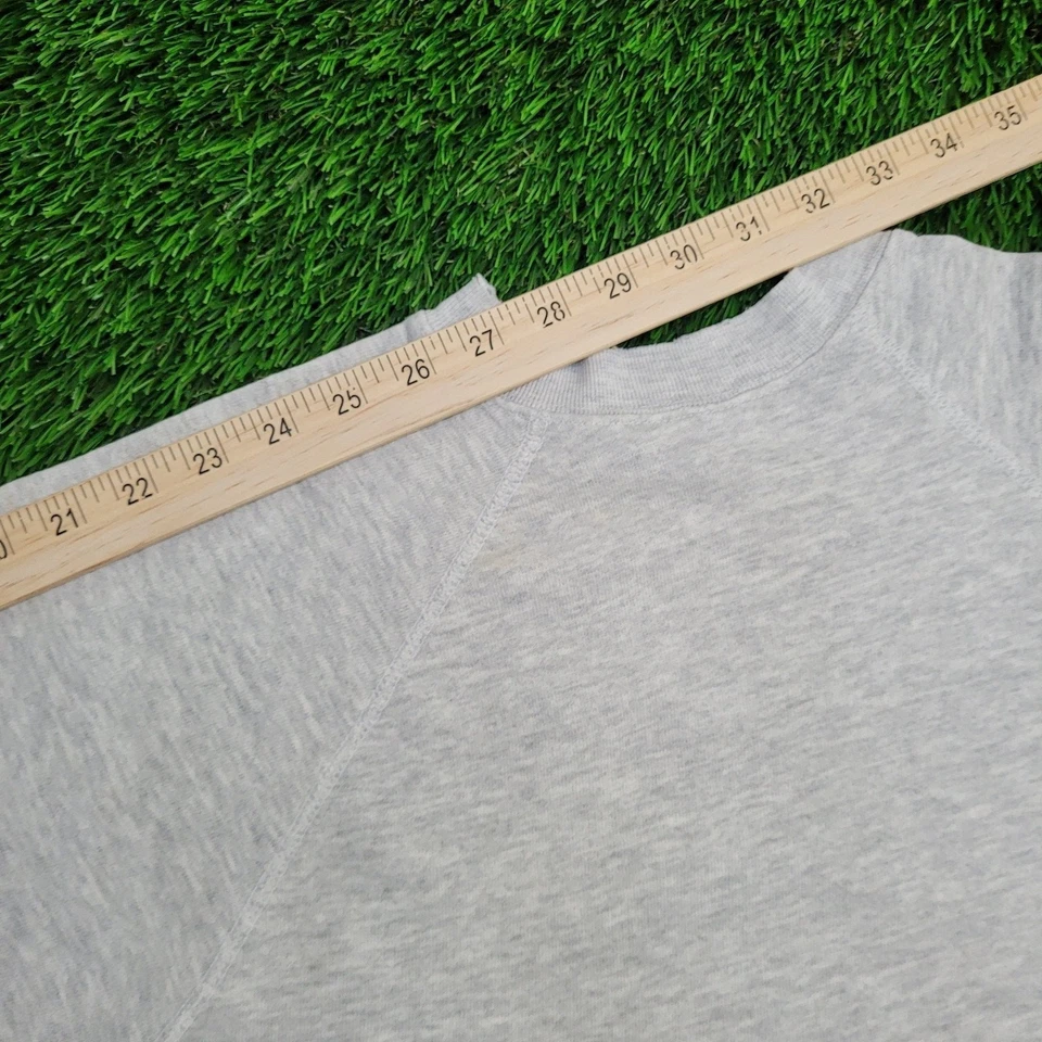 Sudadera De Colección Años 80 US Air-Force Mujer Grande 21x22 Gris Foto 3 de 4