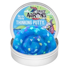 Crazy Aaron's - Seven Seas - Ocean Blue Sensory Putty 4" Tin