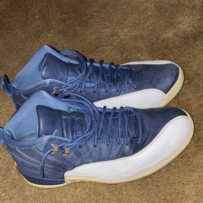 #ad Air Jordan 12 Men#x27;s Indigo $68.00