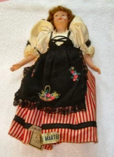 VTG 1940s Rare Poupee Martel French Doll made in France, with all original tags