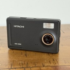 Hitachi Digital Photo Camera Cam HDC-991E 9.0MP Black Tested Retro Working