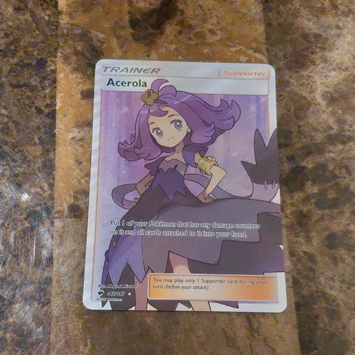 Acerola Supporter Ultra Rare Holo Full Art EN 142/147