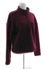 Marika Womens Pullover Sweatshirts High Neck Long sleeve Size Medium