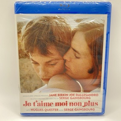 Je t'aime moi non plus (Blu-ray, 1976) BRAND NEW SEALED Kino Lorber Rare OOP