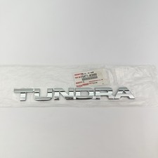 2007-2013 Toyota Tundra Tailgate Emblem 75471-0c050 Nameplate Logo Badge Oem 2007-2013 Toyota Tundra Tailgate Emblem 75471-0c050 Nameplate Logo Badge Oem