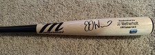 JJ Wetherholt Autographed Custom Marucci Game Model Baseball Bat - Authentic