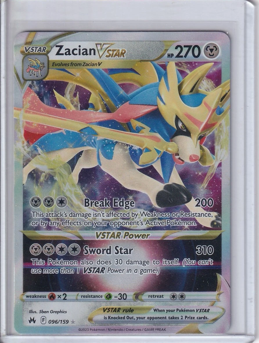 Zacian VSTAR 096/159 Crown Zenith for sale | eBay