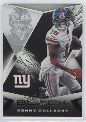2021 Panini Black Silver 26/75 Kenny Golladay #35 0g27