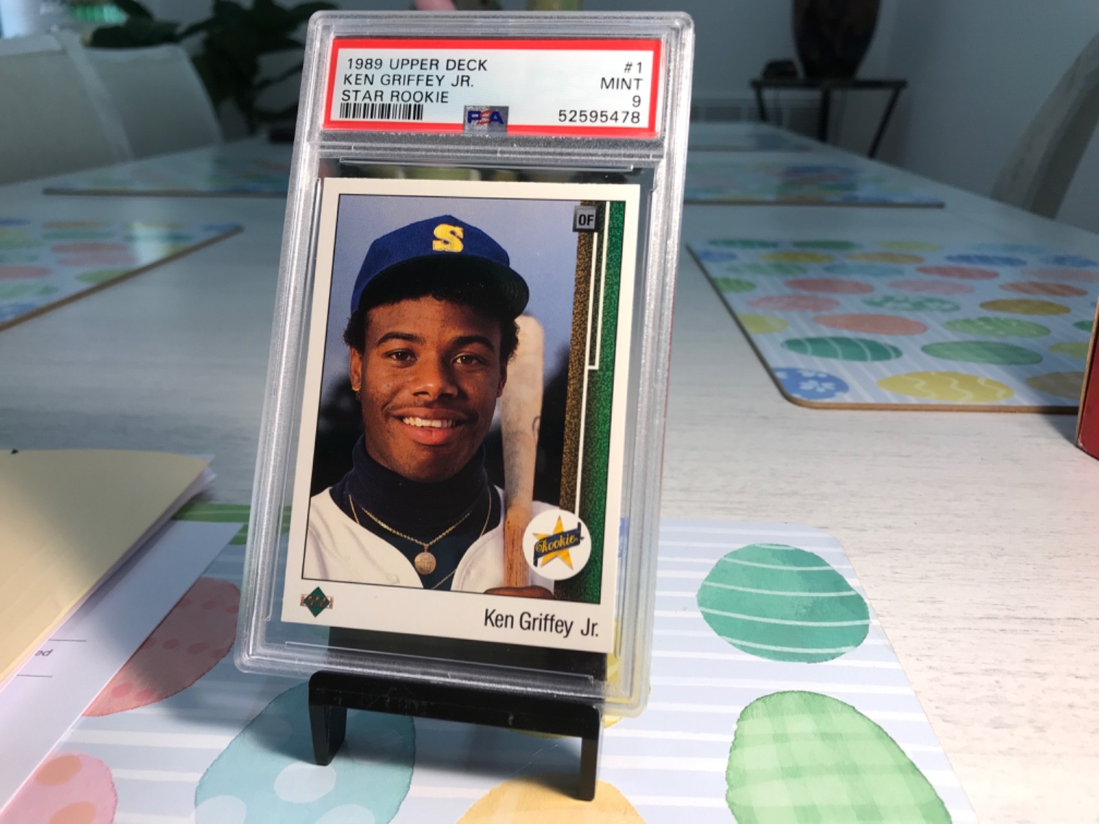 1989 Upper Deck UPPER DECK Rookie #1 Ken Griffey Jr. front