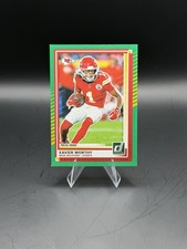 2025 Panini Donruss - Xavier Worthy #170 Press Proof Green Kansas City Chiefs