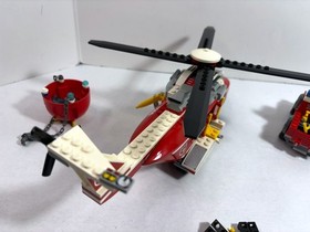 LEGO city: fire LOT: Fire Helicopter 7206 + Off Road Fire Rescue 7942