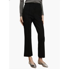 NEW Veronica Beard Kean Slim Leg Pant Black Size 4