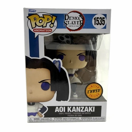 Funko Pop! Demon Slayer: Kimetsu no Yaiba Aoi Kanzaki #1535 Chase w/Protector