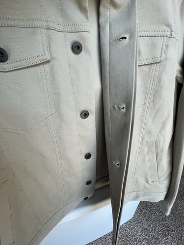 James Perse Cashmere Touch Trucker Jacket 3 (Large) - Picture 9 of 13