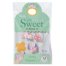 Plus 35-910 Mecricco Sweet Finger Sack, Medium, Set of 3, Flower, Pink M