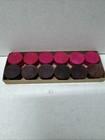 24 Halsam American Embossed Wood Checkers Vintage Family Game — photo 4