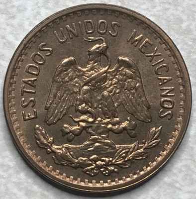 1939 Mexico Un Centavo 1 cent Foreign Coin F85