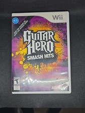 Guitar Hero Smash Hits Nintendo Wii 2009 Complete CIB Tested Working Activision