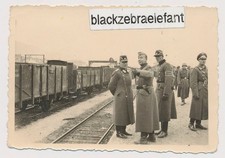 652- Foto wk2  Arbeitsdienst General am Bahnhof