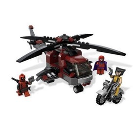 [3-5 Day Ship] LEGO Marvel: Wolverine's Chopper Showdown (6866)