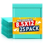 Bubble Mailer, 8.5x12 Inch 25 Pack Padded Envelopes,Self-Seal Waterproof Ship.