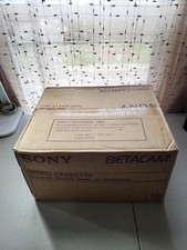 NEW 10 Count 10x Sony BCT-90GL Betacam Video Cassette Tapes Broadcast Standard