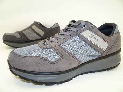 Joya Tony Sneaker Laufschuhe Schnürschuhe Schuhe Herren Leder Gr.41 2/3 Grey