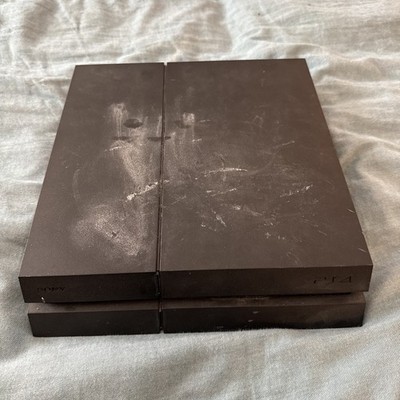 Sony PlayStation 4 Console Black with Power Cable & HDMI Cable NO CONTROLLERS